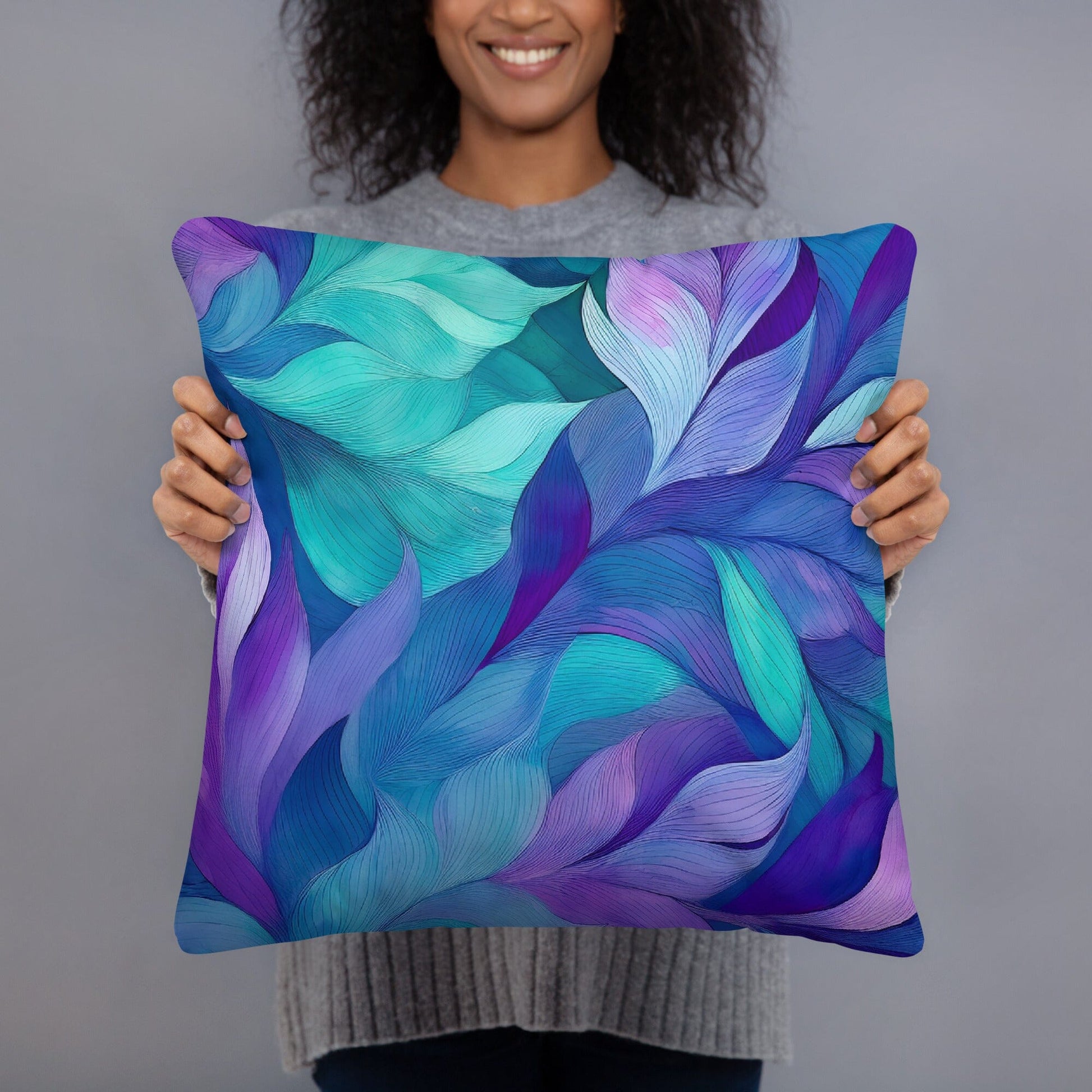 Custom Throw Pillow - Multiple Sizes & Vibrant Colors Home Decor Savvishly Savvique 18″×18″