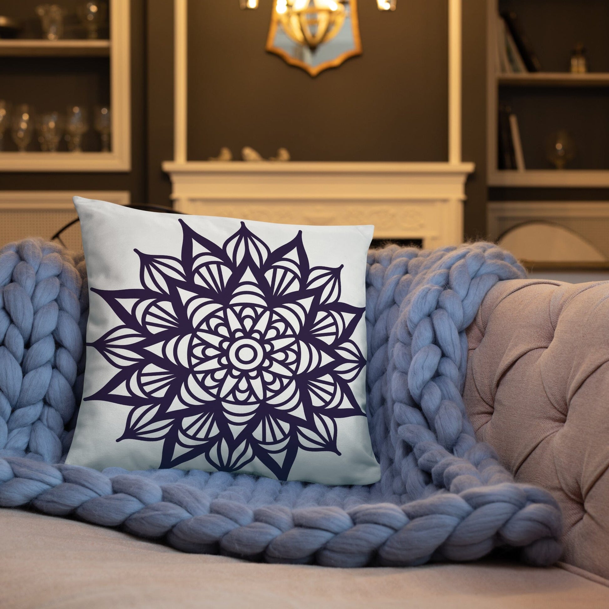 Designer Square Pillow - Complete Set with Insert Included Home Decor Savvishly Savvique