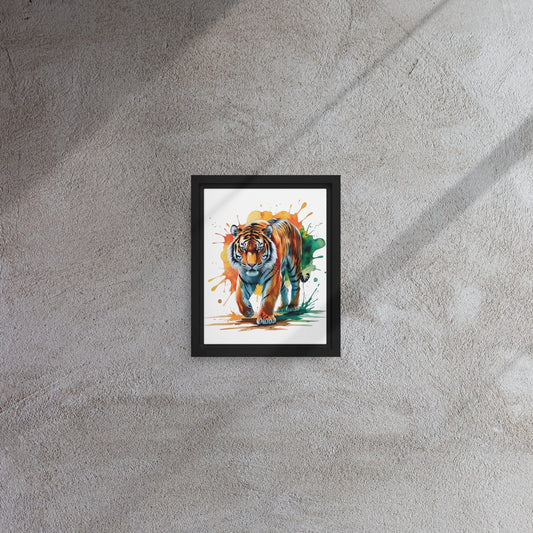 Framed Canvas Print - Elegant Custom Art Display Wall Art Savvishly Savvique Black 8″×10″