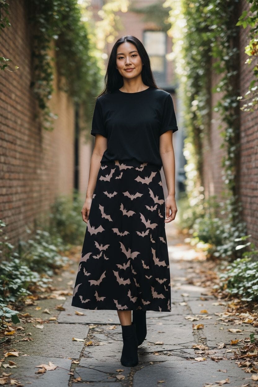 High-Waisted Fishtail Skirt skirts Savvishly Savvique