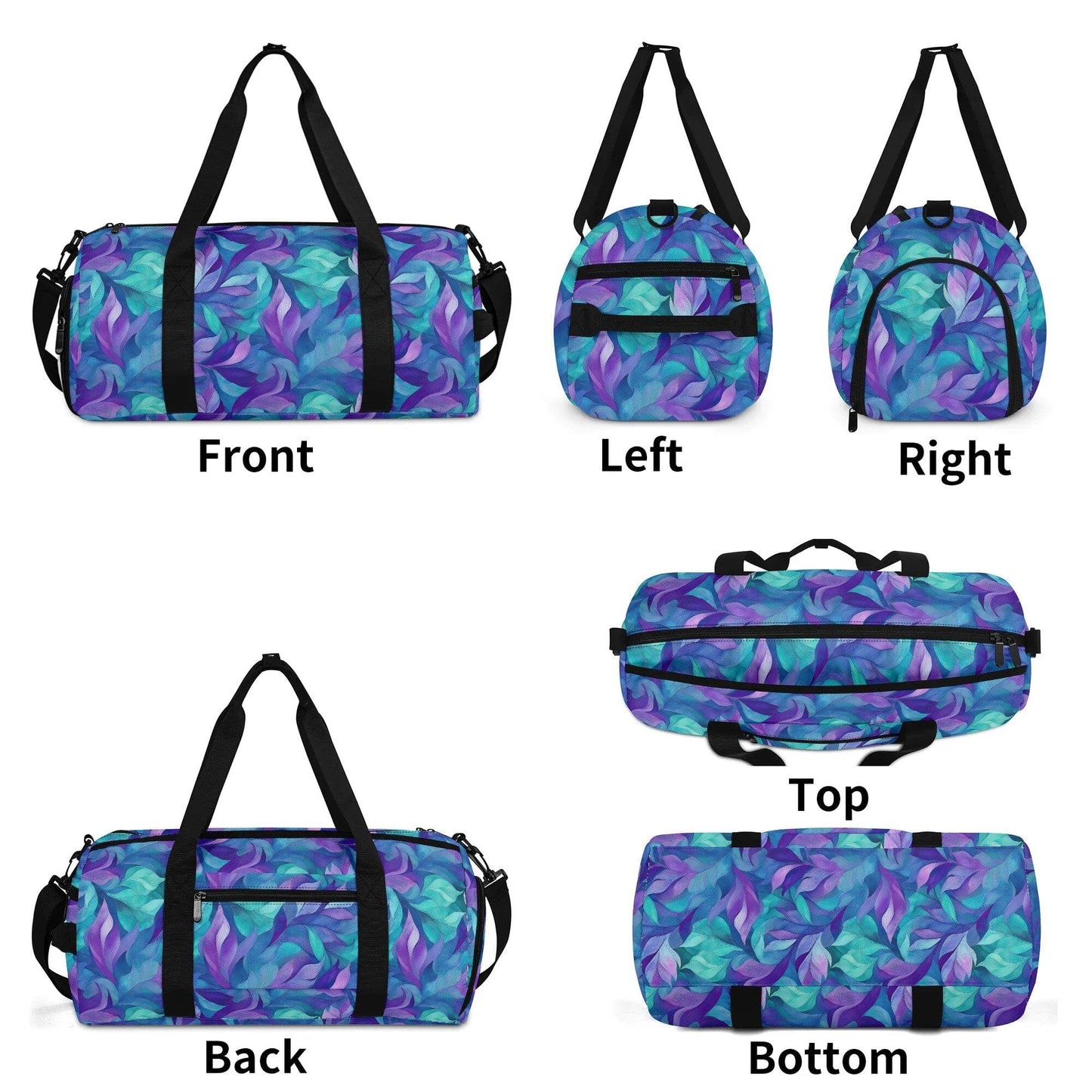 Large Gym Bag/Duffle Bag - Gym Gal Collection gym bag Savvishly Savvique