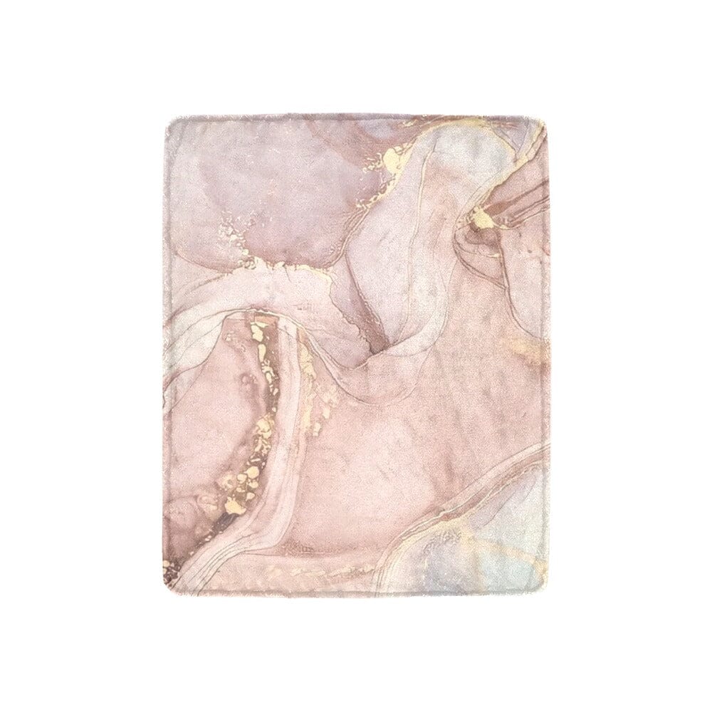 Lush Rosé Ultra-Soft Micro Fleece Throw Blanket - Premium Comfort Home & Living - Blankets Savvishly Savvique One Size