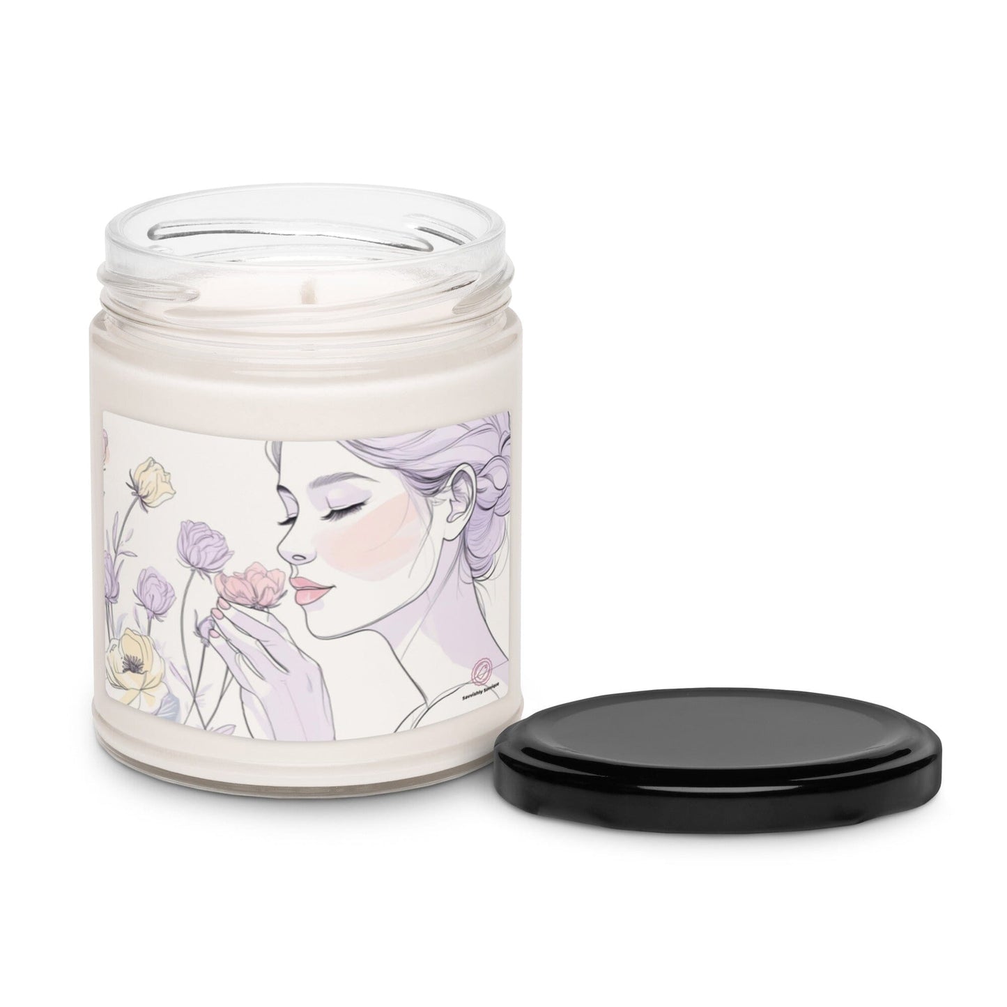 Luxury Soy Candle - 50-60 Hour Burn Time Aromatherapy Bliss Home Fragrance Savvishly Savvique