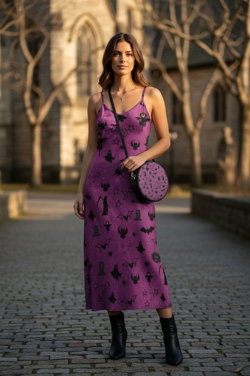 Maxi Slip Dress – Twilight Silhouette Edition Dresses Savvishly Savvique