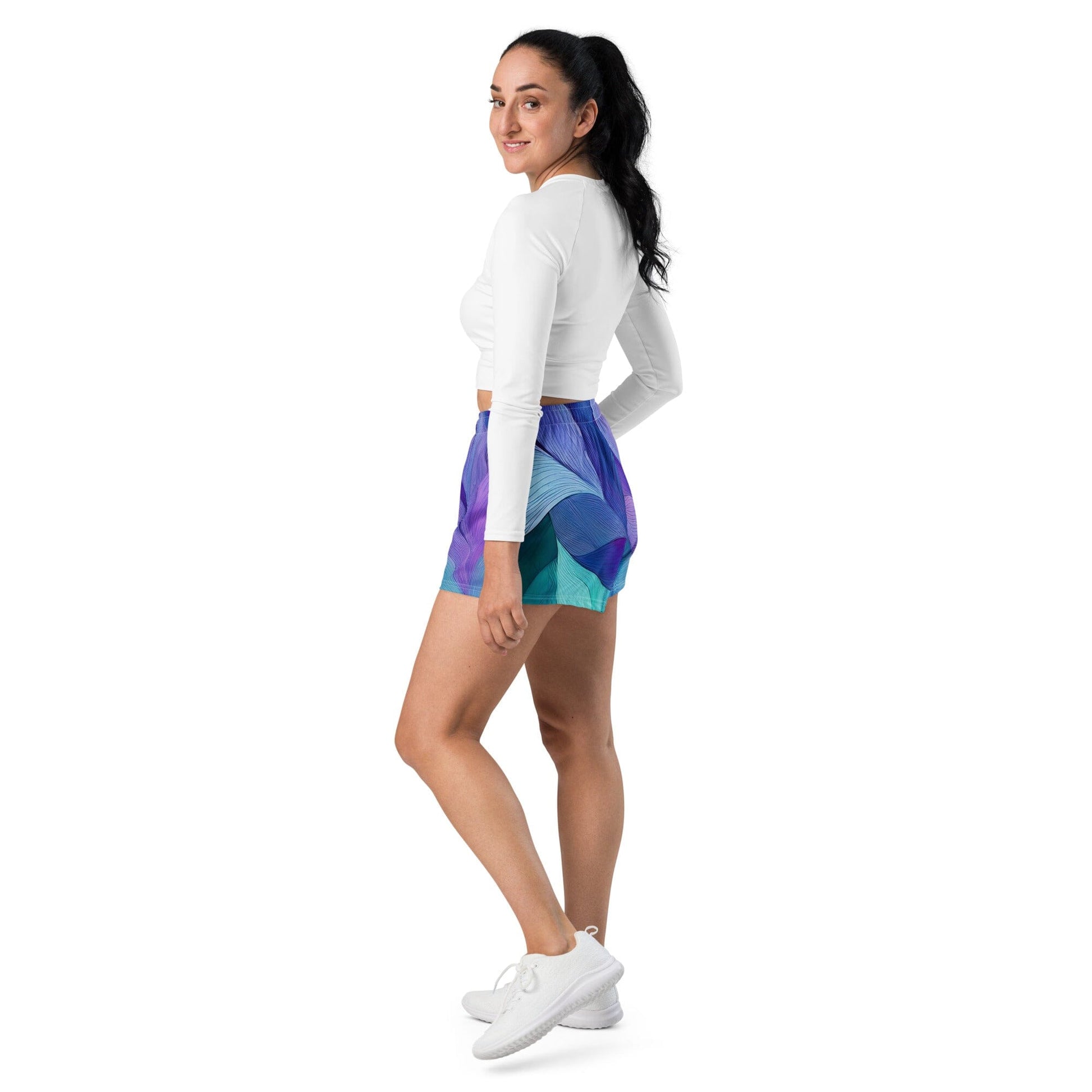 Multi-Purpose Athletic Shorts - Part of The Gym Gal Set Women's Athletic Shorts Savvishly Savvique