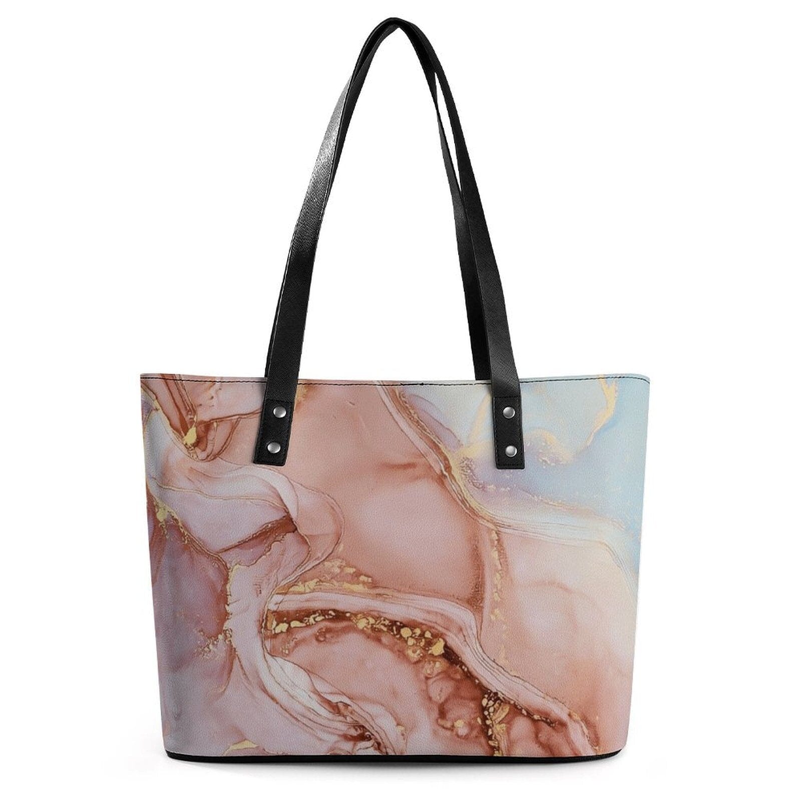 Premium Leather Lady's Handbag - Elegant Daily Essential Women's Bags Savvishly Savvique white 29*34*14cm