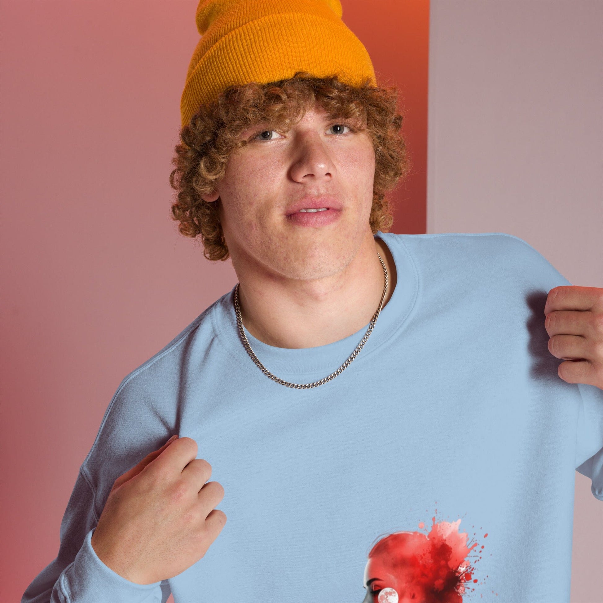 Spooky Halloween Unisex Sweatshirt - Gothic Style Long sleeve sweatshirt Savvishly Savvique