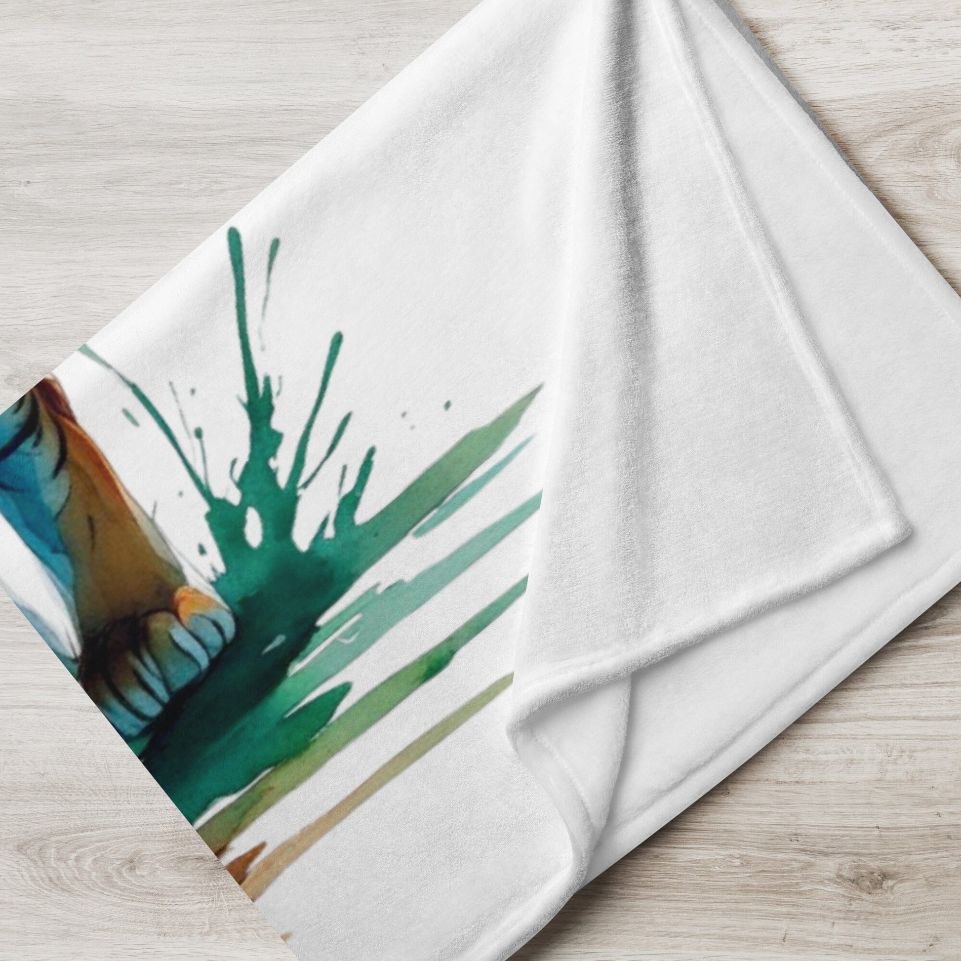 Tiger Design Throw Blanket - Wild Luxury & Safety Combined Home Textiles Savvishly Savvique