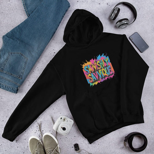Unisex Premium Hoodie - Cozy Comfort Meets Effortless Style Clothing Savvishly Savvique Black S