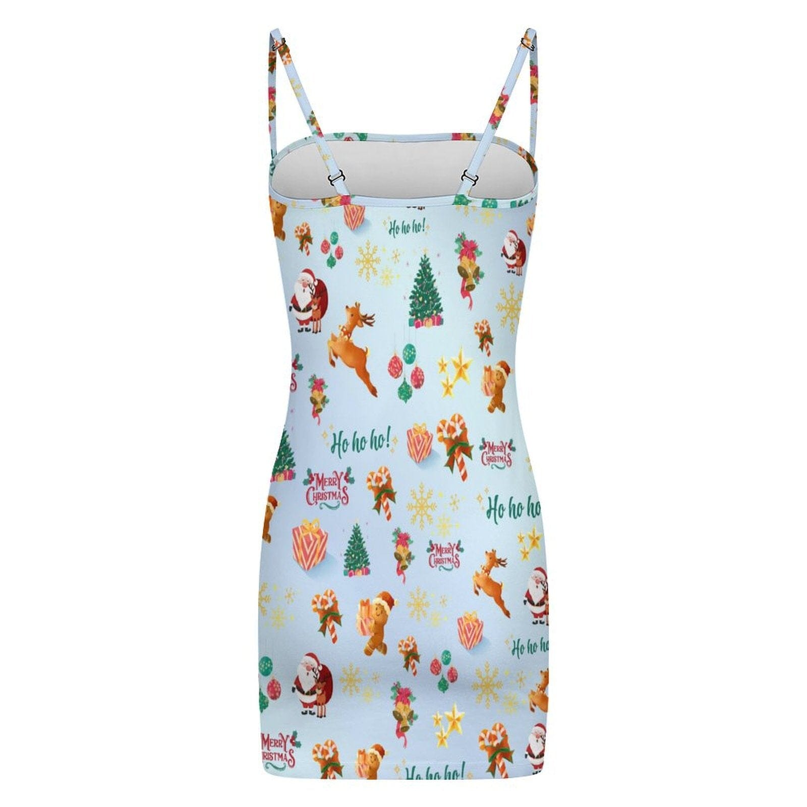 Christmas Bodycon Slip dress Women's Bodycon Cami Dress Artsadd 