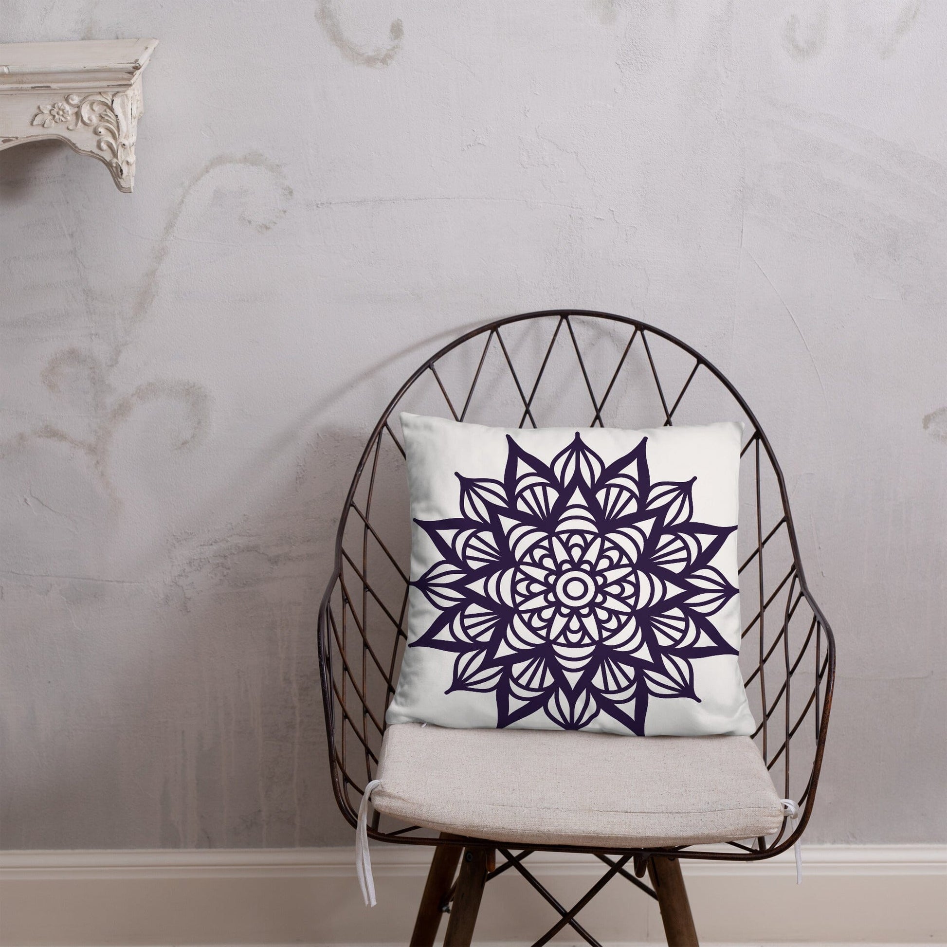 Designer Square Pillow - Complete Set with Insert Included Home Decor Savvishly Savvique 