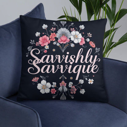 Designer Square Pillow - Complete Set with Insert Included Home Decor Savvishly Savvique 