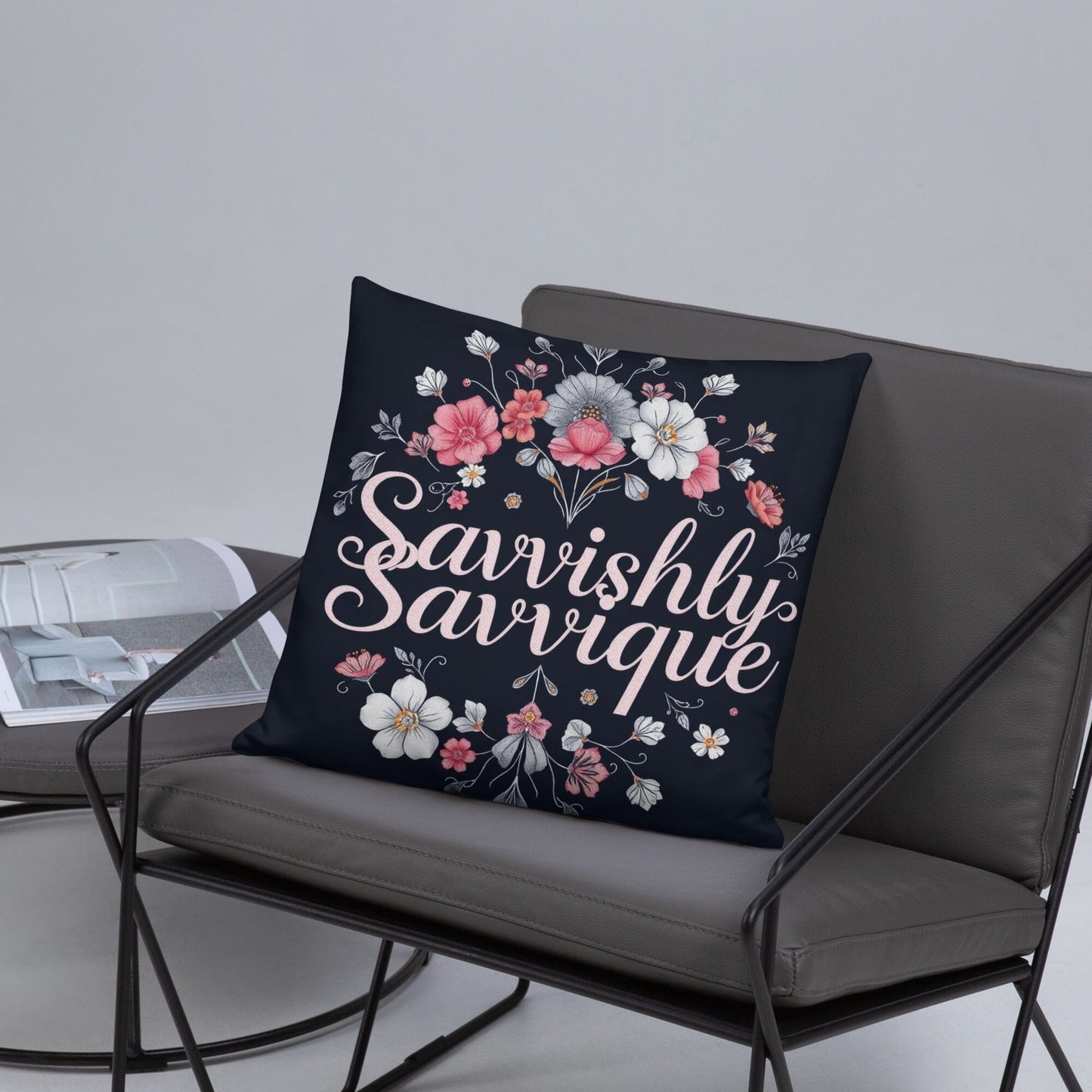 Designer Square Pillow - Complete Set with Insert Included Home Decor Savvishly Savvique 