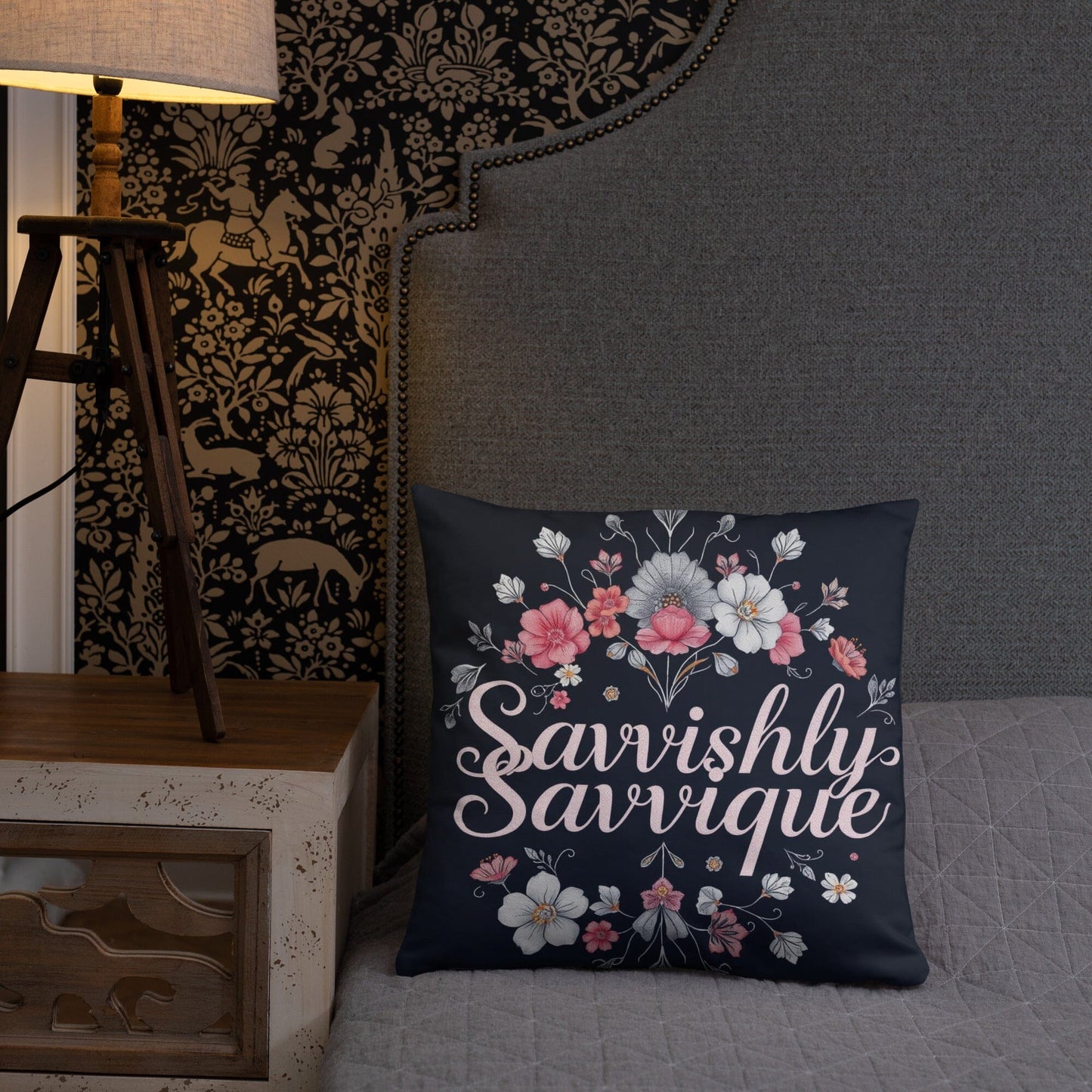 Designer Square Pillow - Complete Set with Insert Included Home Decor Savvishly Savvique 