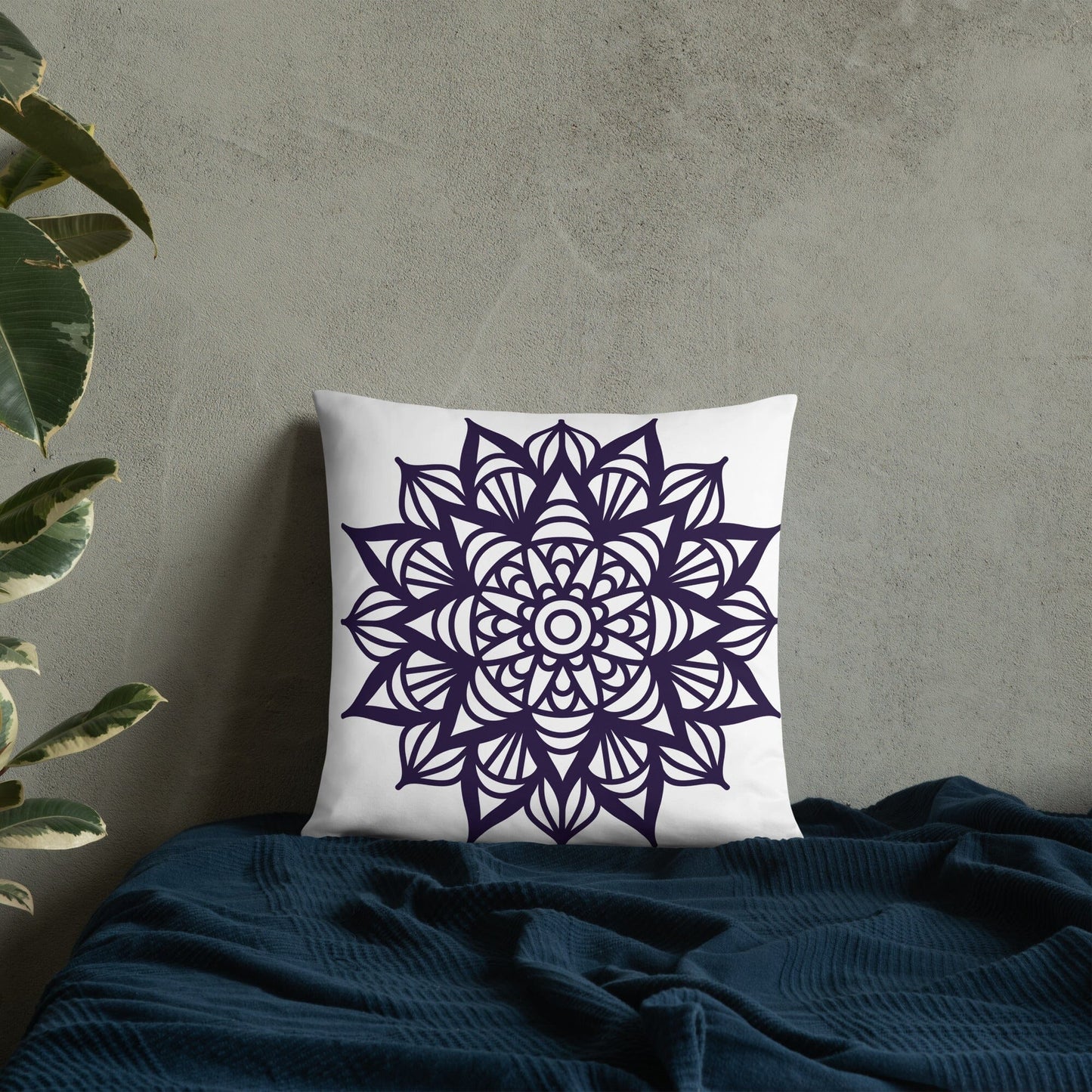 Designer Square Pillow - Complete Set with Insert Included Home Decor Savvishly Savvique 