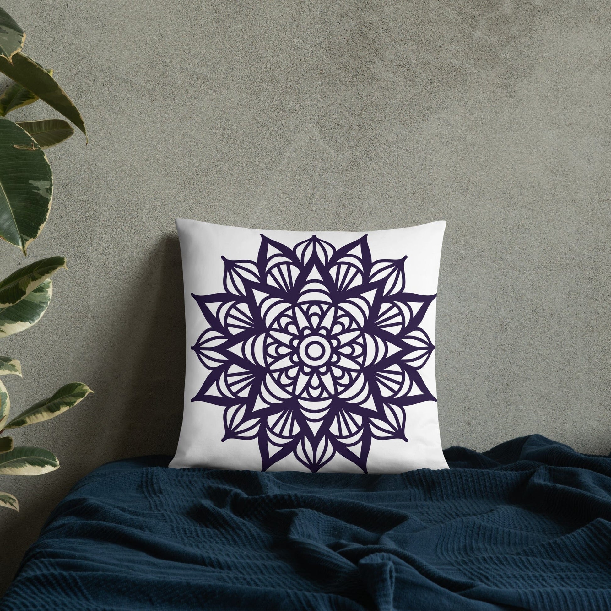 Designer Square Pillow - Complete Set with Insert Included Home Decor Savvishly Savvique 