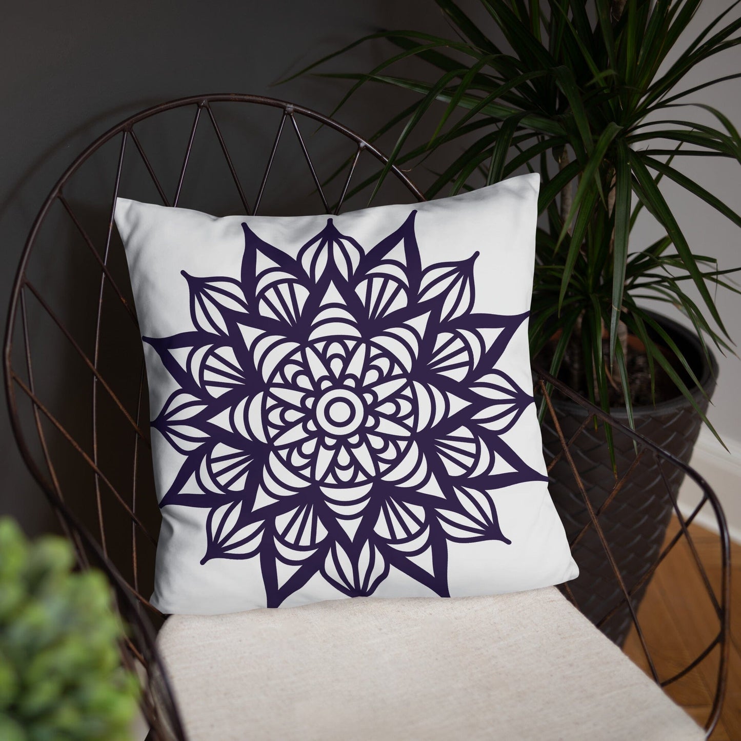 Designer Square Pillow - Complete Set with Insert Included Home Decor Savvishly Savvique 