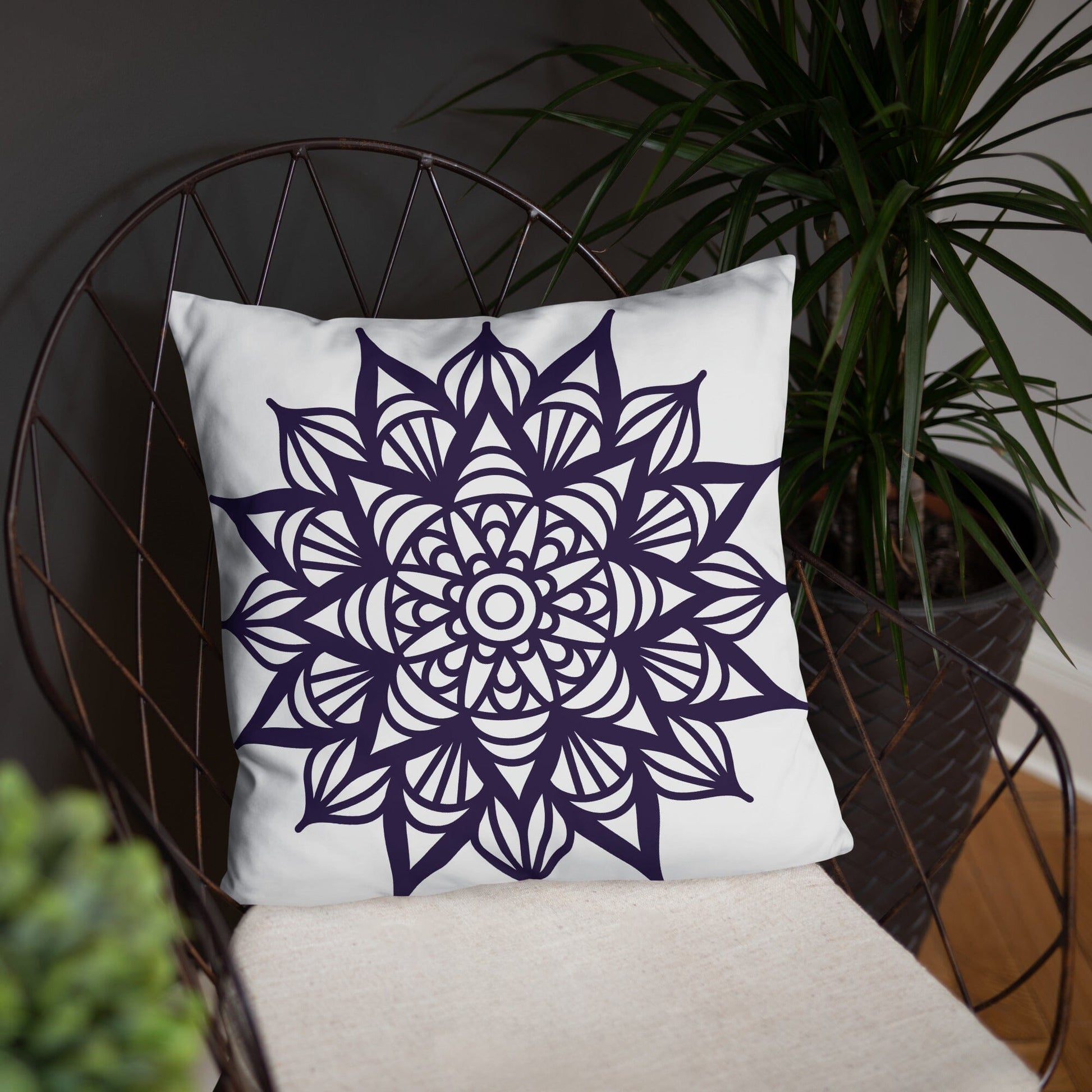Designer Square Pillow - Complete Set with Insert Included Home Decor Savvishly Savvique 