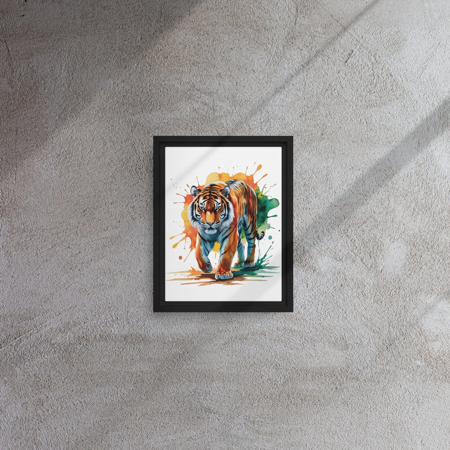Framed Canvas Print - Elegant Custom Art Display Wall Art Savvishly Savvique Black 9″×12″ 