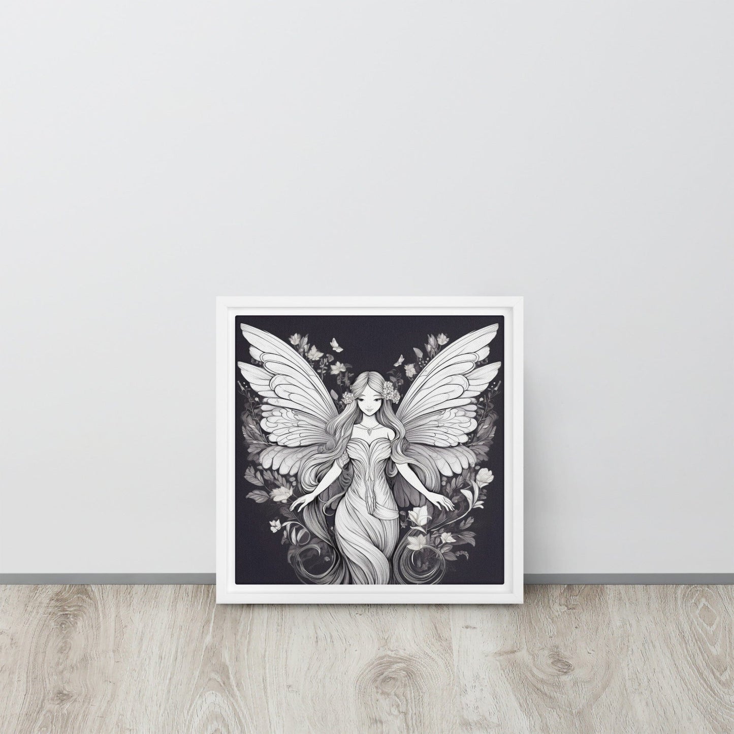 Framed Thick Canvas Print - Gallery-Quality Custom Art Wall Art Savvishly Savvique 12″×12″ 