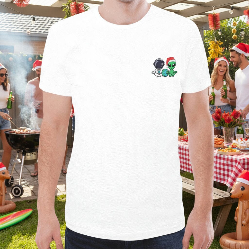 Give Me Some Space Alien Christmas T-Shirt - Funny Holiday Tee Shirts Savvishly Savvique 