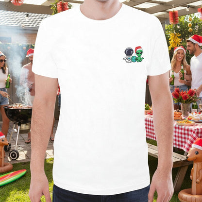 Give Me Some Space Alien Christmas T-Shirt - Funny Holiday Tee Shirts Savvishly Savvique 