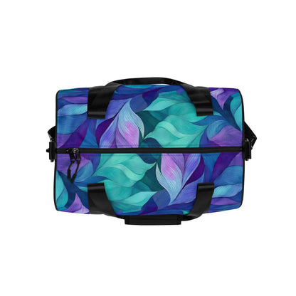 Gym Gal Fitness Bag - Botanical Geometric Design Fitness Accessories Savvishly Savvique 