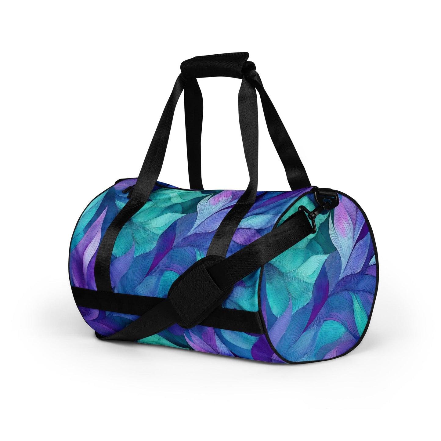 Gym Gal Fitness Bag - Botanical Geometric Design Fitness Accessories Savvishly Savvique 