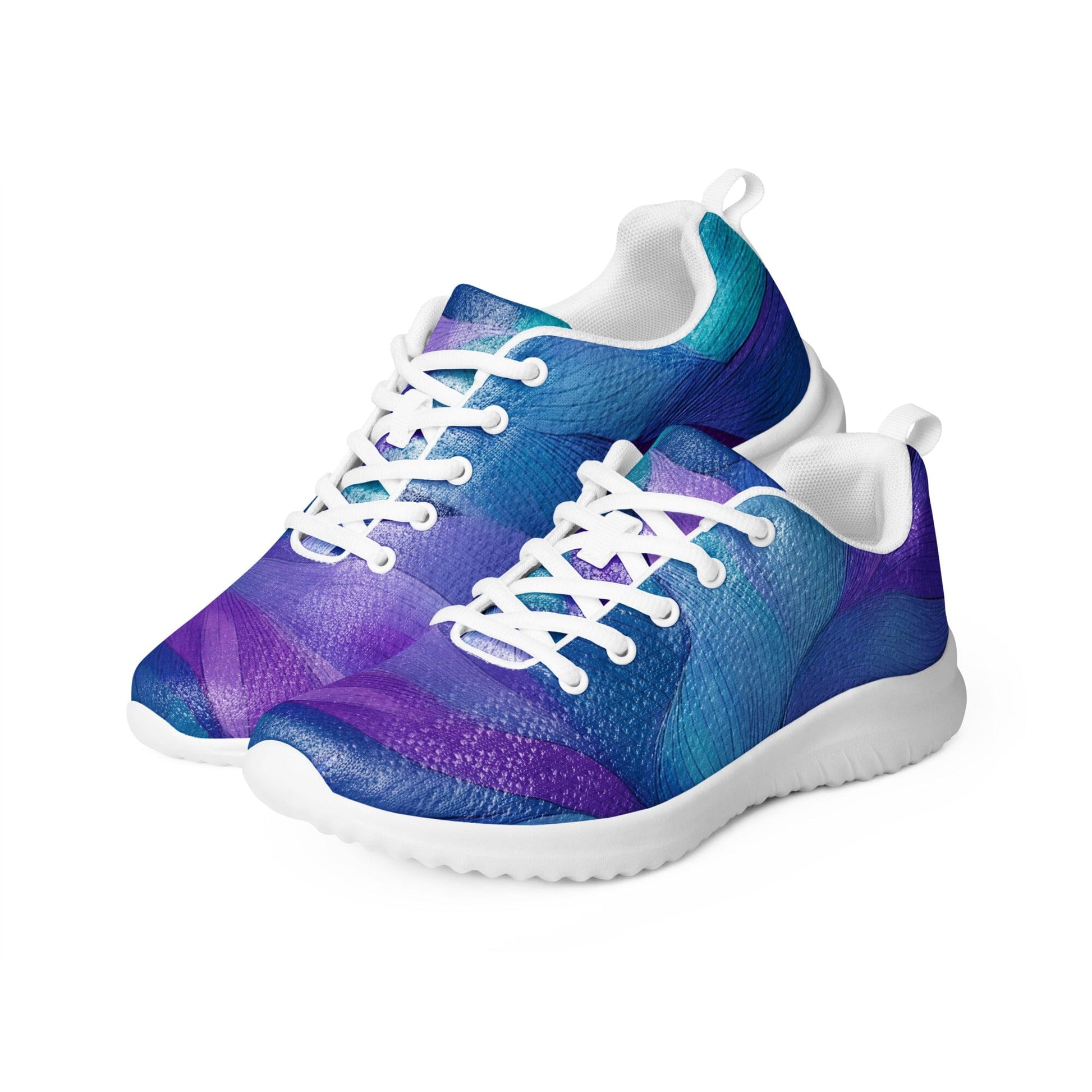 Gym Gal Women's Athletic Shoes - Botanical Geometric Performance Sneakers Women's Athletic Shoes Savvishly Savvique 