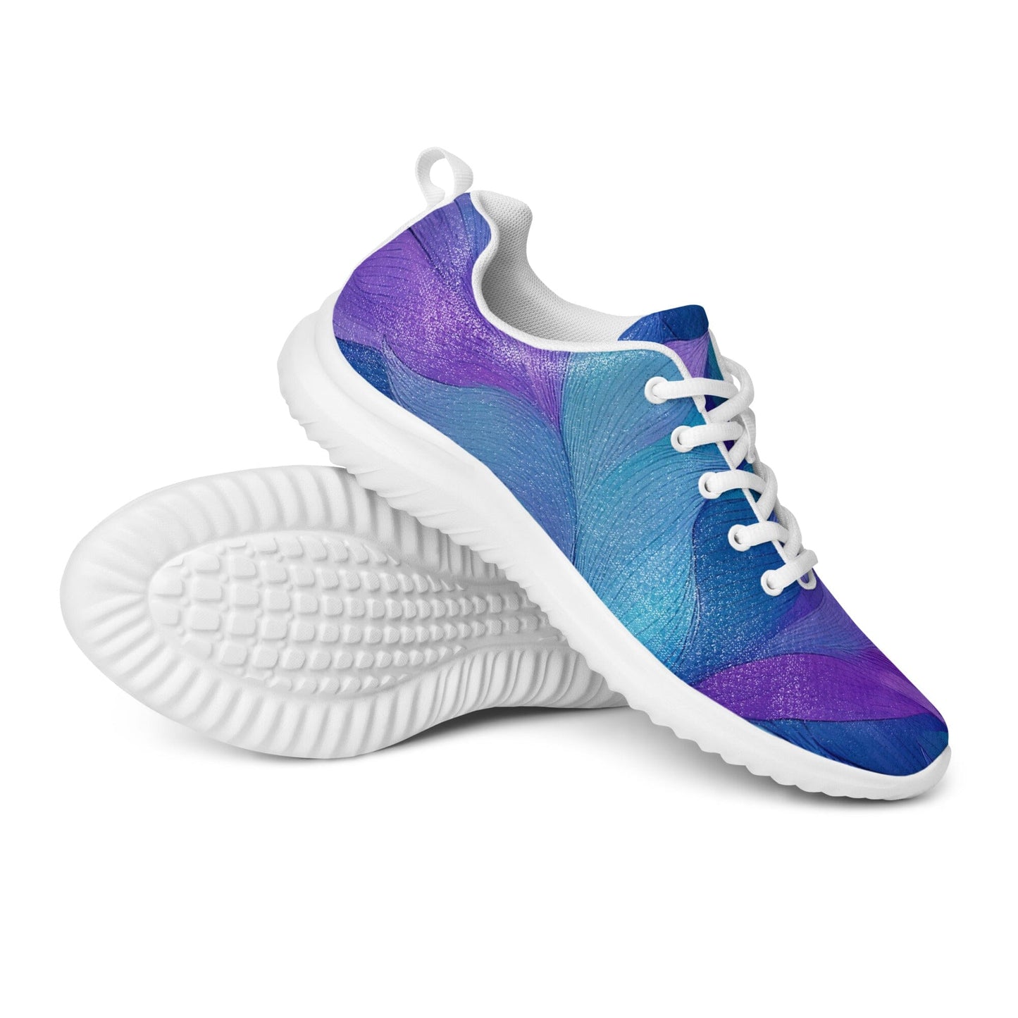 Gym Gal Women's Athletic Shoes - Botanical Geometric Performance Sneakers Women's Athletic Shoes Savvishly Savvique 