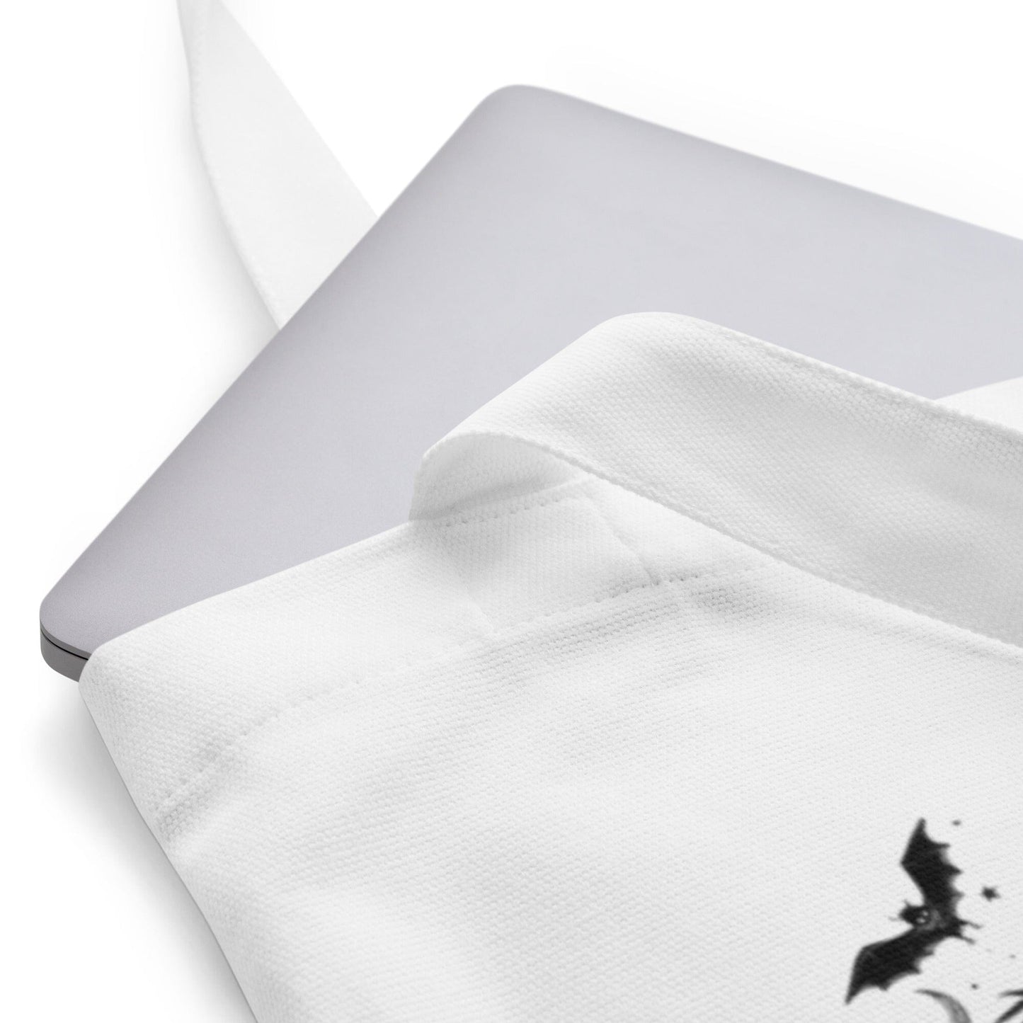 Halloween Art Cotton Tote Bag - Jack O'Lanterns & Rainbow Splash Design Halloween Accessories Savvishly Savvique 