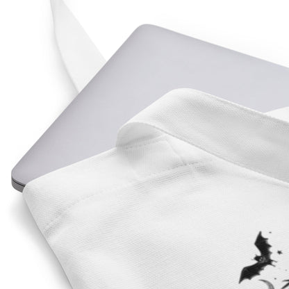 Halloween Art Cotton Tote Bag - Jack O'Lanterns & Rainbow Splash Design Halloween Accessories Savvishly Savvique 