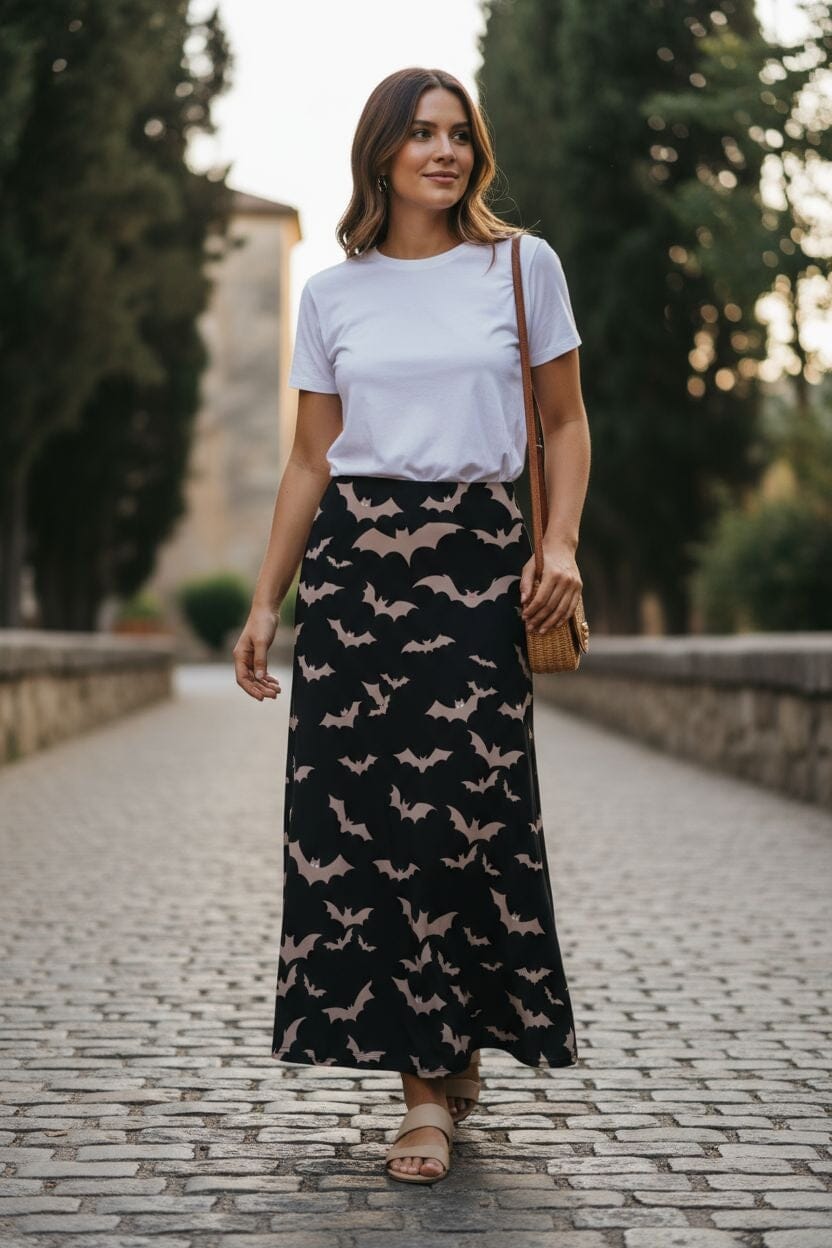 High-Waisted Fishtail Skirt skirts Savvishly Savvique 