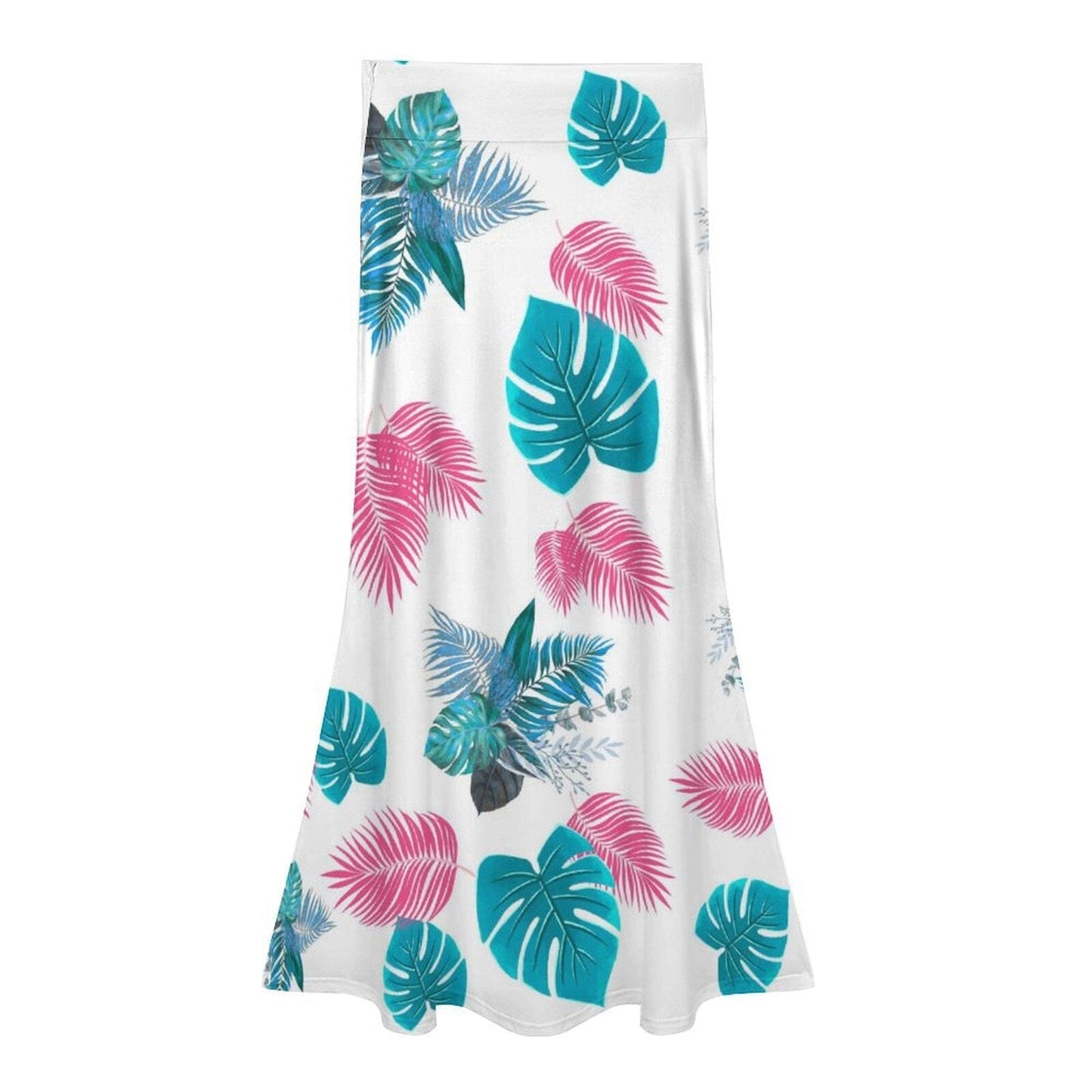 High waisted long skirt High Waisted Fishtail Skirt Artsadd 