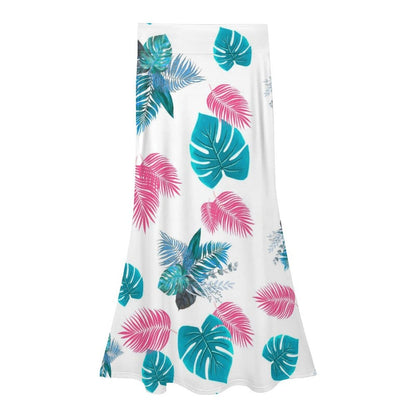 High waisted long skirt High Waisted Fishtail Skirt Artsadd 