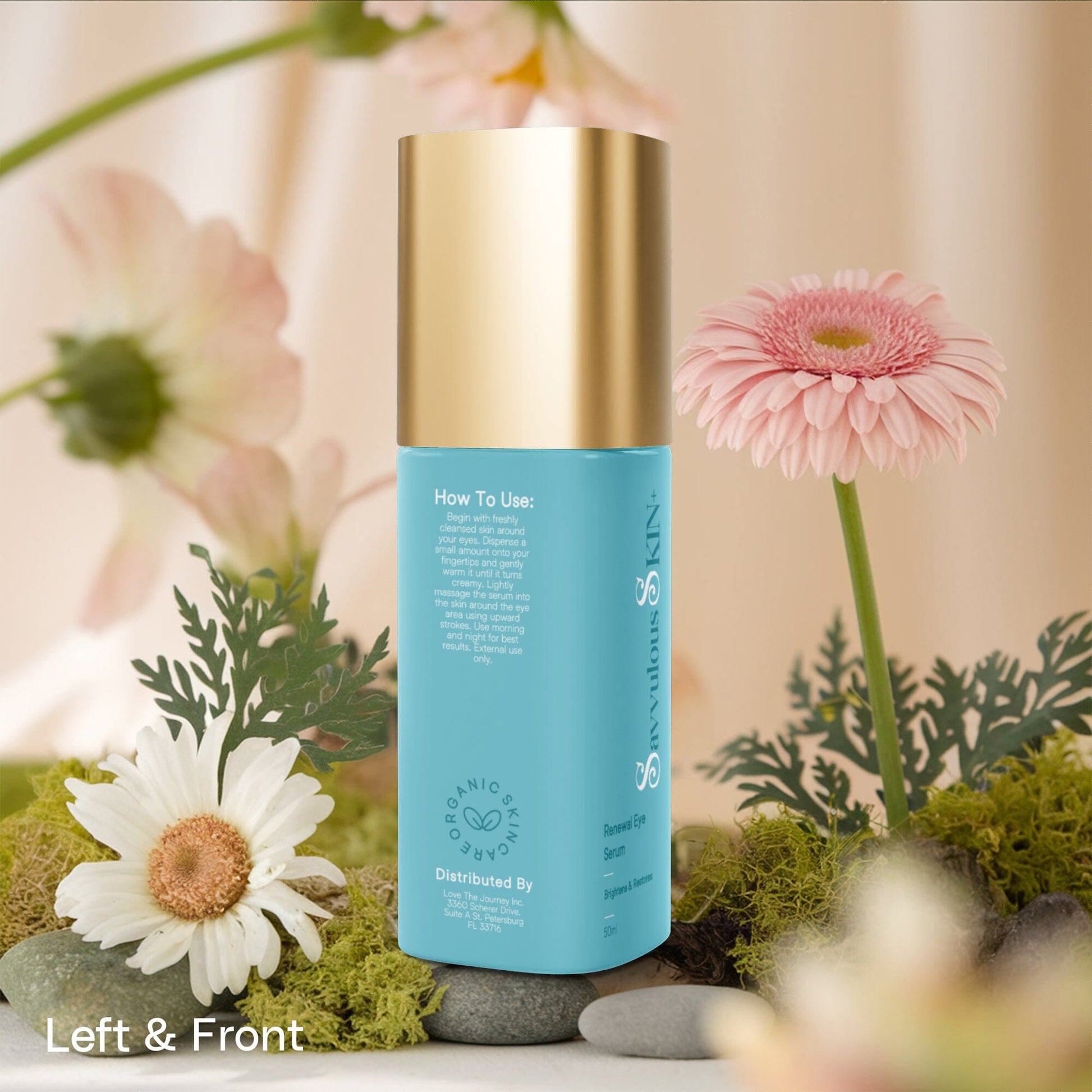 Intensive Renewal Eye Serum - Advanced Anti-Aging Treatment Eye Serum Savvishly Savvique 