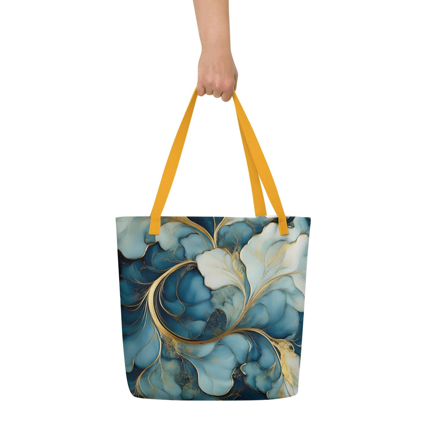 Large Weekend Bag - Custom Design Travel & Beach Essential Bags & Accessories Savvishly Savvique Yellow 