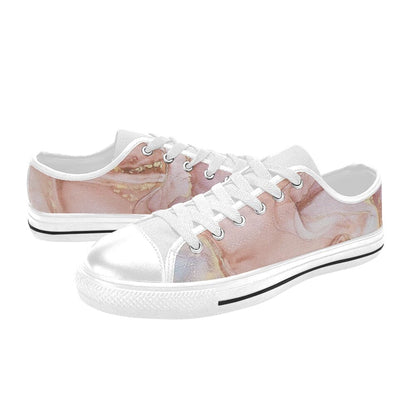 Lush Rosé Women's Canvas Shoes - Comfortable Casual Sneakers Women's Shoes Savvishly Savvique 