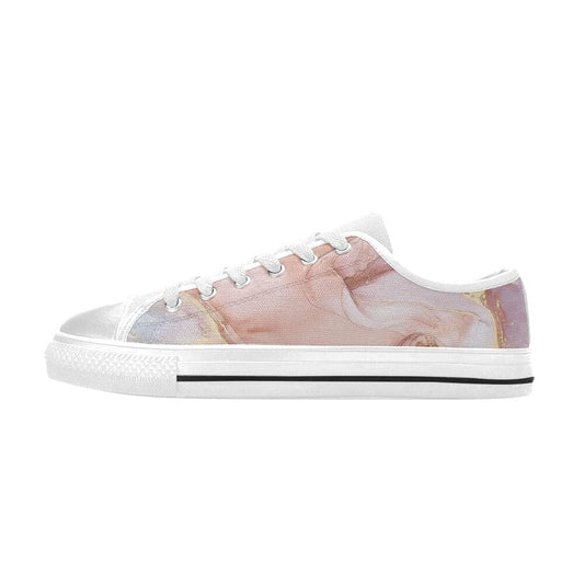 Lush Rosé Women's Canvas Shoes - Comfortable Casual Sneakers Women's Shoes Savvishly Savvique US6 