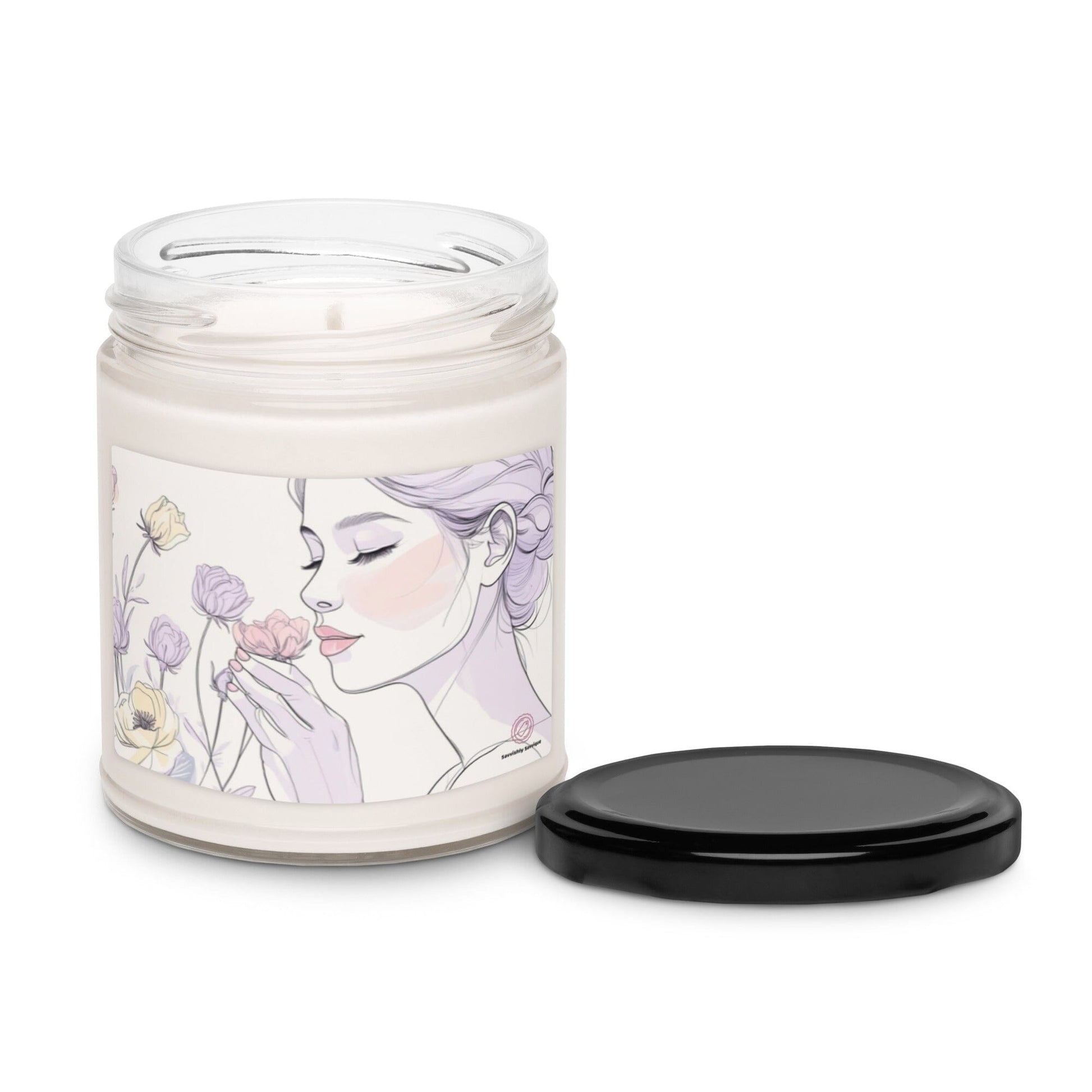 Luxury Soy Candle - 50-60 Hour Burn Time Aromatherapy Bliss Home Fragrance Savvishly Savvique 
