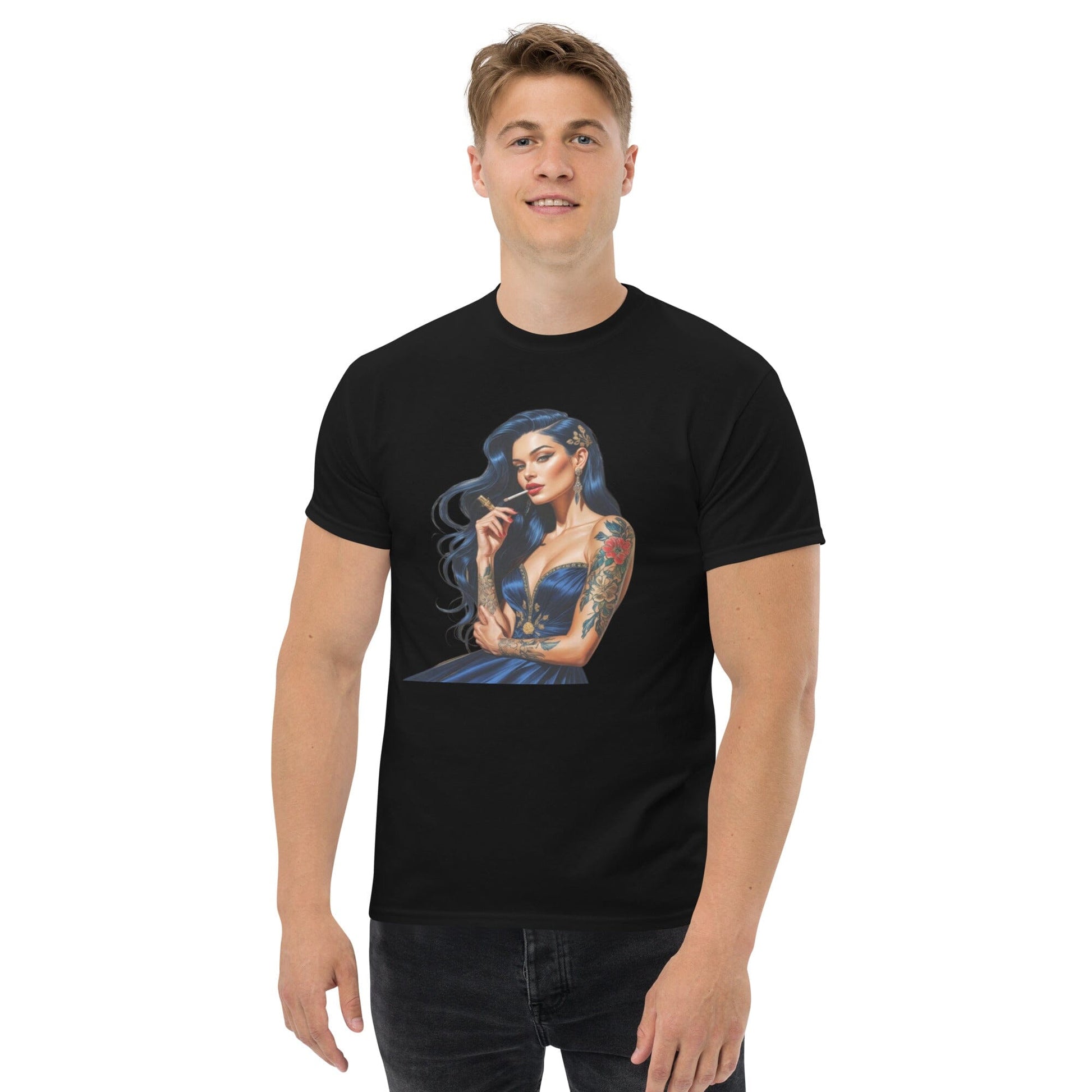 Men's Classic Cotton Tee - Customer-Approved Comfort Clothing Savvishly Savvique Black S 