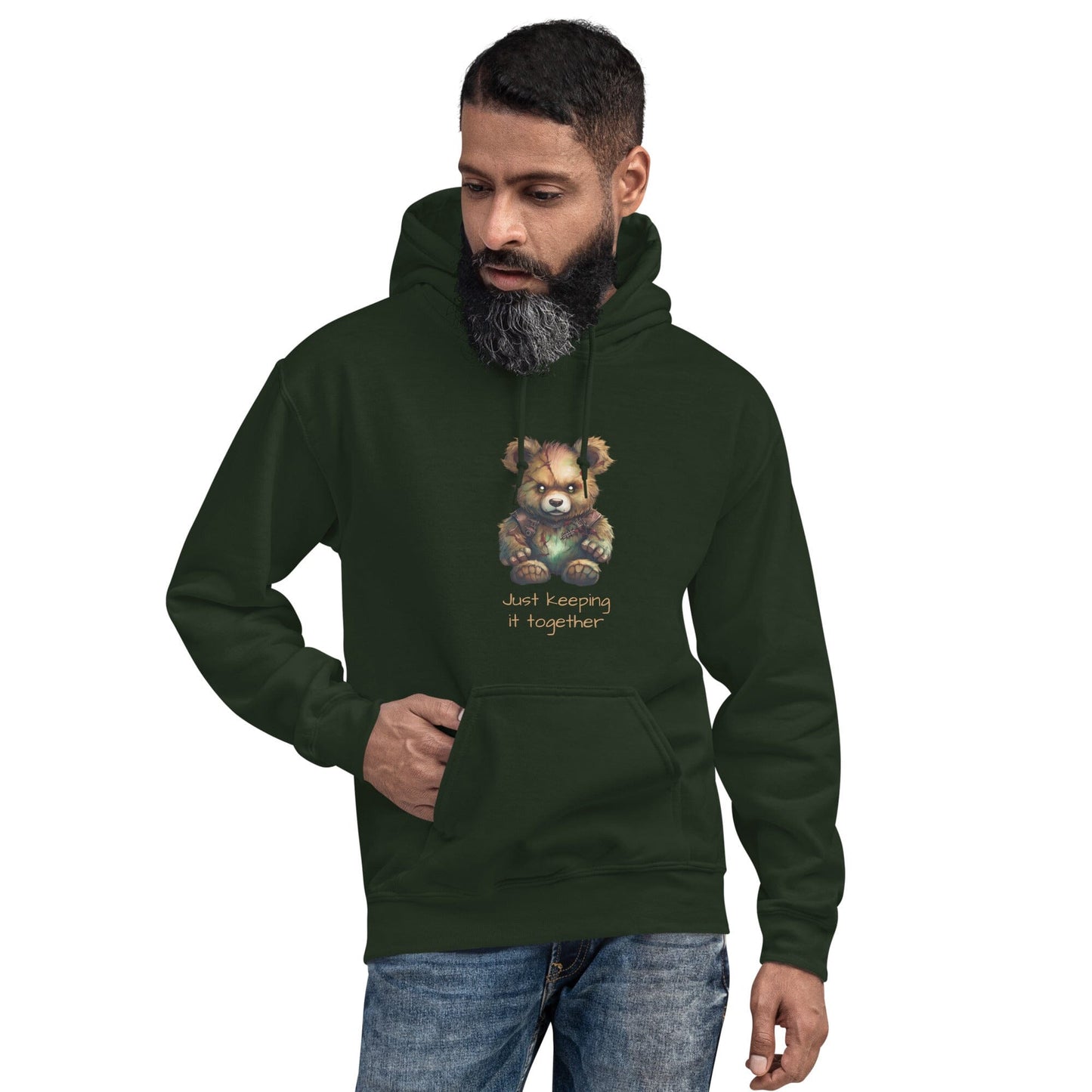 Men's Custom Design Hoodie - Premium Comfort & Style Men's Clothing Savvishly Savvique Forest Green S 
