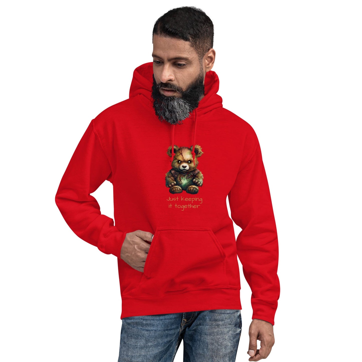 Men's Custom Design Hoodie - Premium Comfort & Style Men's Clothing Savvishly Savvique Red S 
