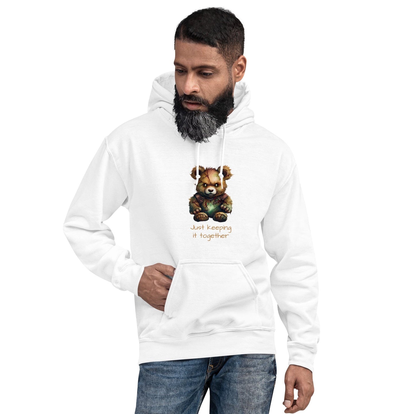 Men's Custom Design Hoodie - Premium Comfort & Style Men's Clothing Savvishly Savvique White S 