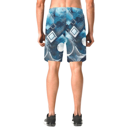 Men's Elastic Beach Shorts - Comfort & Style Shorts & Swimwear Savvishly Savvique 