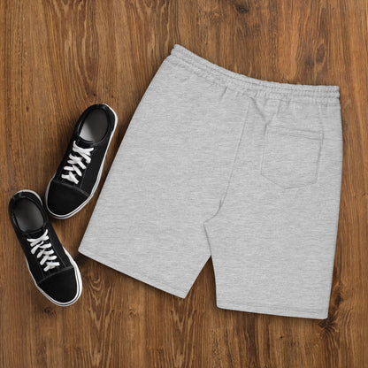 Men's Fleece Shorts with Skull Detail - Edgy Comfort Style Men's Shorts Savvishly Savvique 