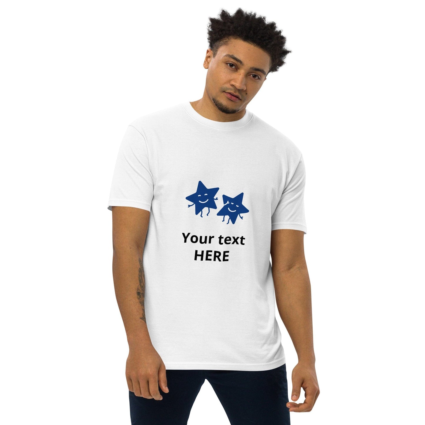 Men's Premium Heavyweight Tee - Matching Family Collection Men's Clothing Savvishly Savvique 