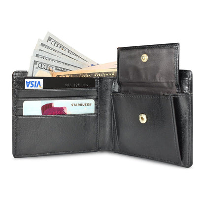 Men's Premium Leather Wallet Wallets Savvishly Savvique 