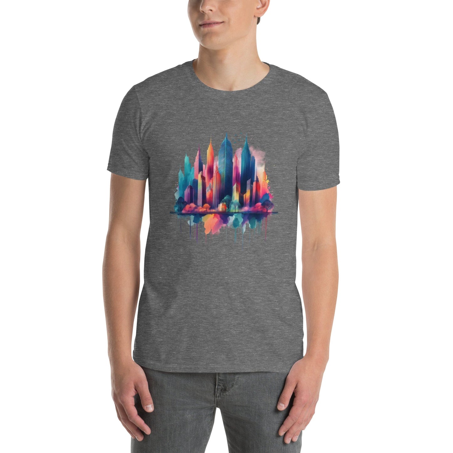 Men's Premium Soft Style T-Shirt - Ultimate Comfort Staple Men's Clothing Savvishly Savvique Graphite Heather S 