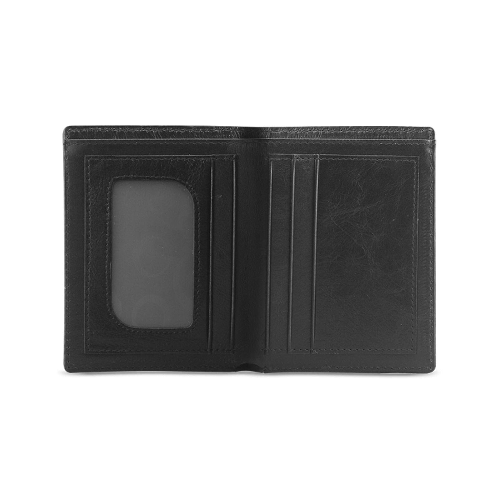 mens tropical lux wallet Men's Leather Wallet (Model 1612) Men's Leather Wallet (1612) Artsadd 